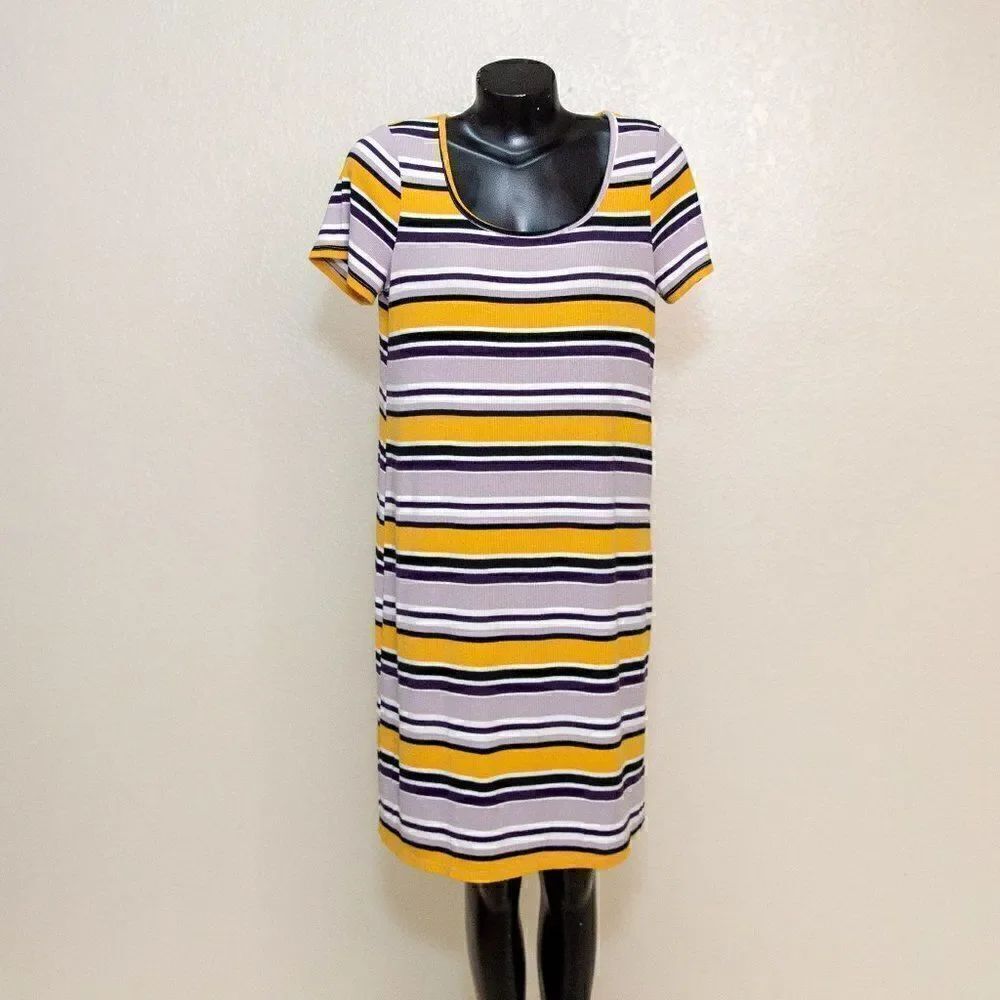 Torrid Striped Ribbed Dress Size 00